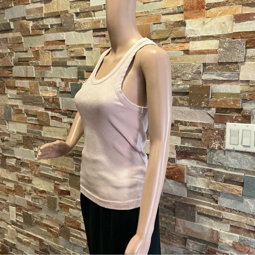 Agolde Ribbed Fitted Tank Top - Picture 2 of 6